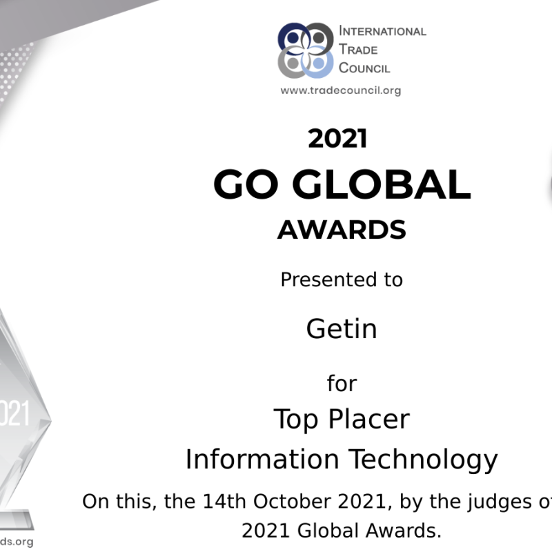 Getin es reconocida como Top Placer Information Technology